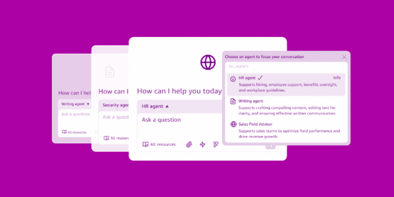 Amazon Quick Suite: Your agent teammate for answering questions and negotiations Amazon Web Services